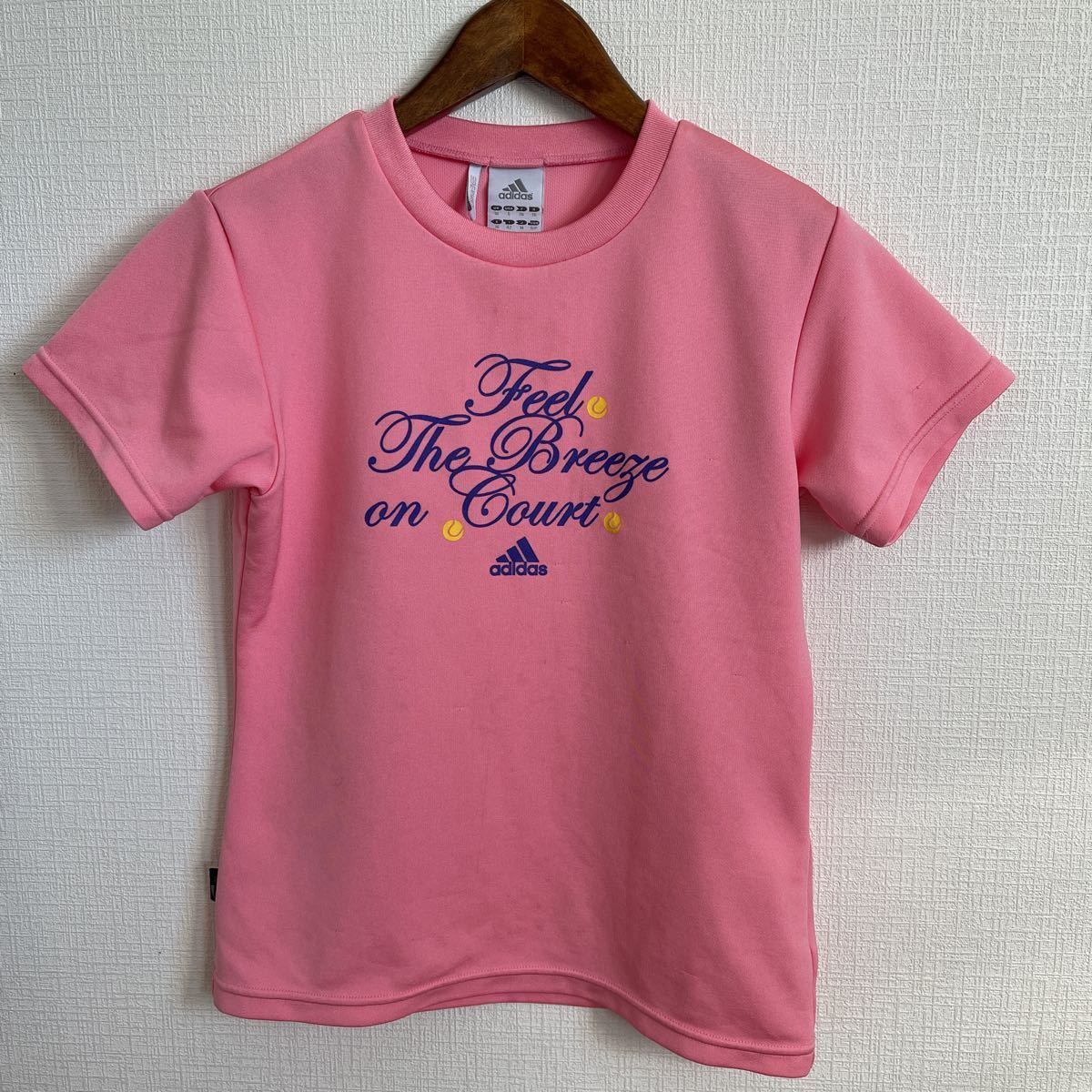 adidas アディダス レディース 半袖Tシャツ Mサイズ ピンク拍卖