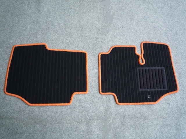 サンバー KV3/KV4 ◇縁糸カラー変更OK◇ フロントマット新品 B-ko拍卖