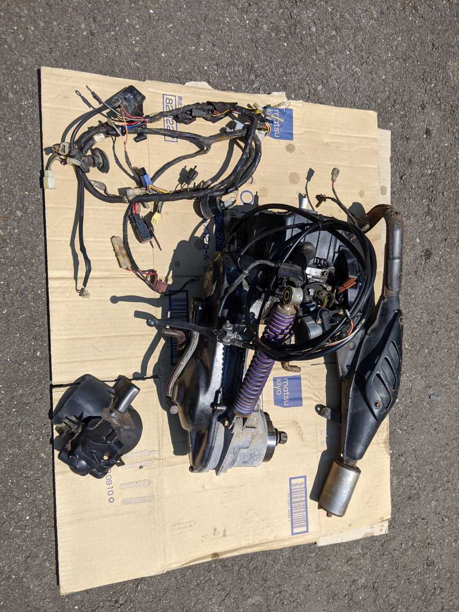 スズキ SUZUKI ZZ CA1EB エンジン セット チャンバー ハーネス キャブレター 動作未確認 ジャンク ベース アドレス拍卖