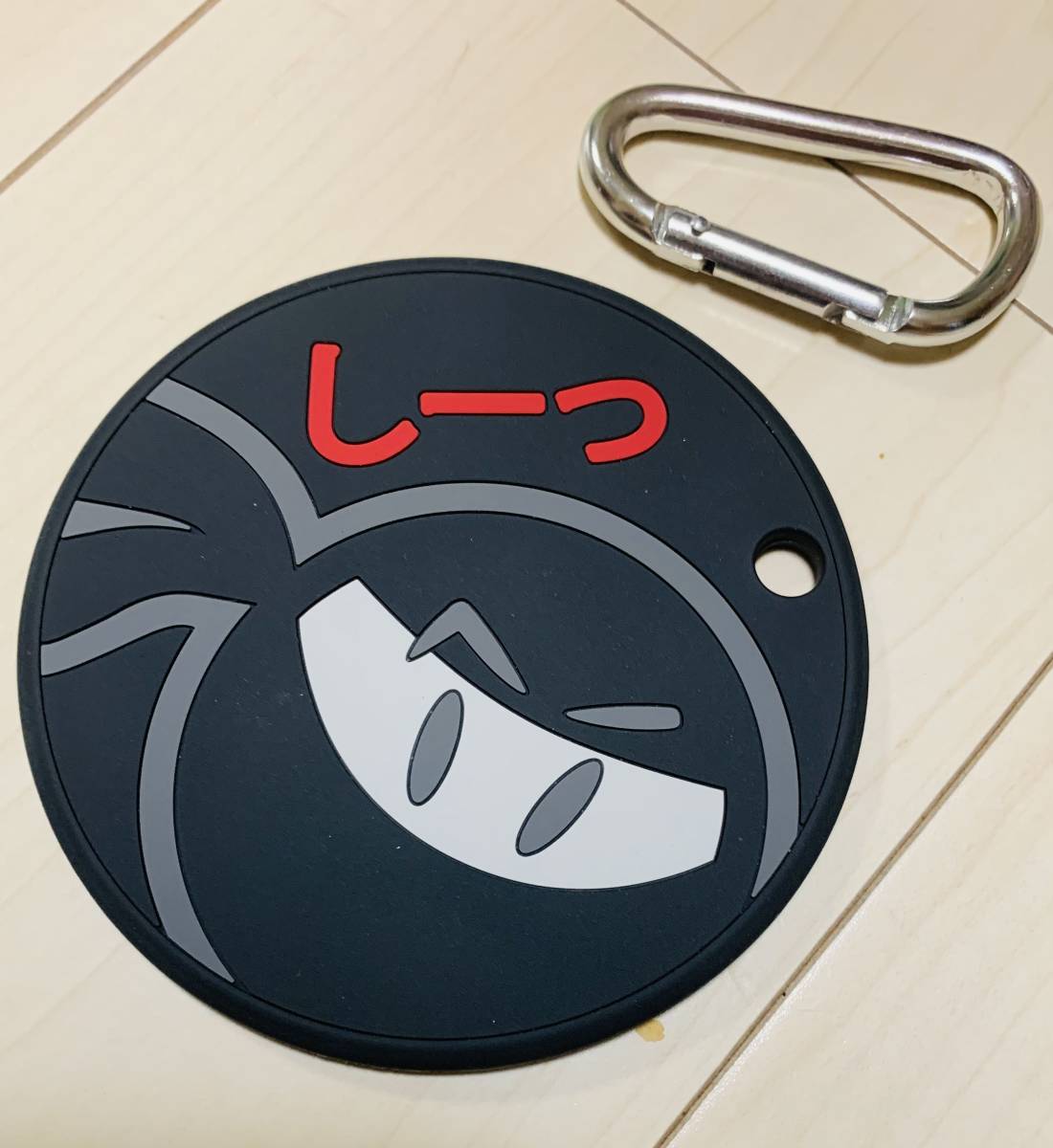 スコッティキャメロンギャラリー限定 忍者パッティングディスク:ブラック:ワサビウォリアー:バッグタグ拍卖