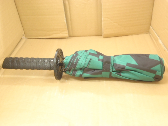 【中古】雨傘 短刀 折りたたみ傘 ワイエスエヌ拍卖