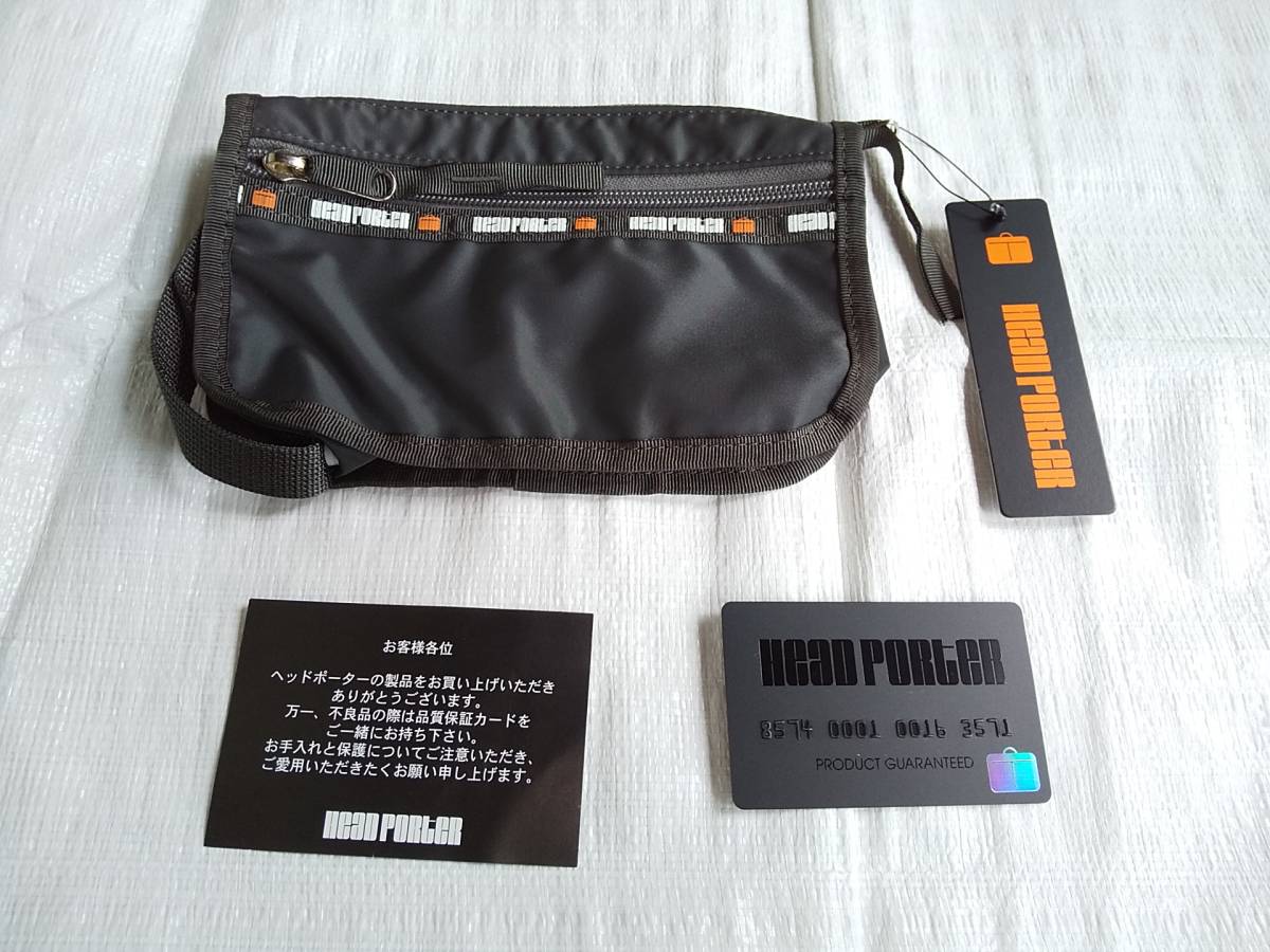 ヘッド ポーター ペンケース ペン ケース 筆入れ グレー拍卖