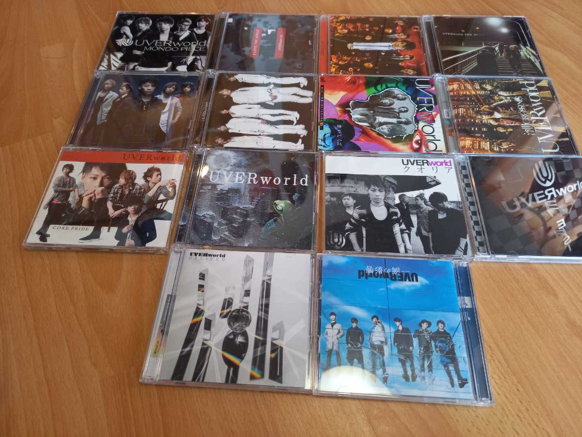 UVERWORLD 14枚セット 全てDVD付き拍卖