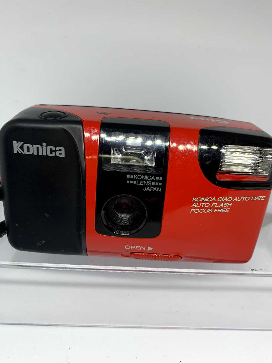 カメラ コンパクトフィルムカメラ KONICA コニカ Ciao チャオ X104拍卖
