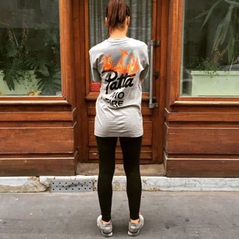 Patta Mo Fire Tシャツ グレー M パタ パッタ TEE拍卖