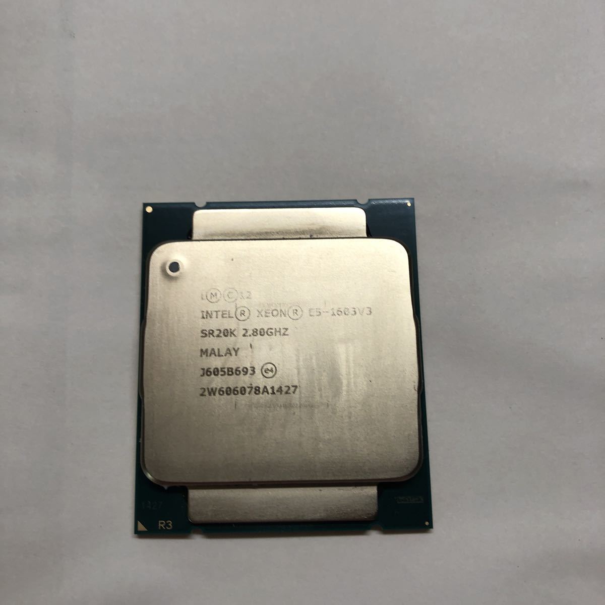 Intel Xeon E5-1603V3 2.80GHz SR20K /18拍卖
