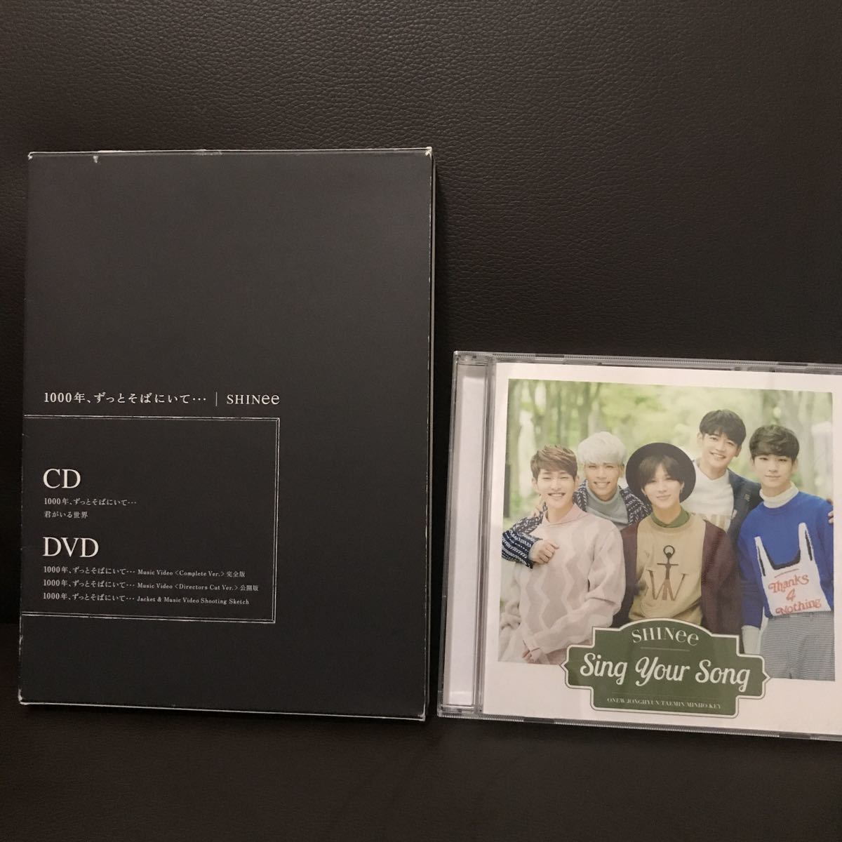 SHINee 1000年、ずっとそばにいて... CD+DVD 即決 シャイニー sing your song拍卖