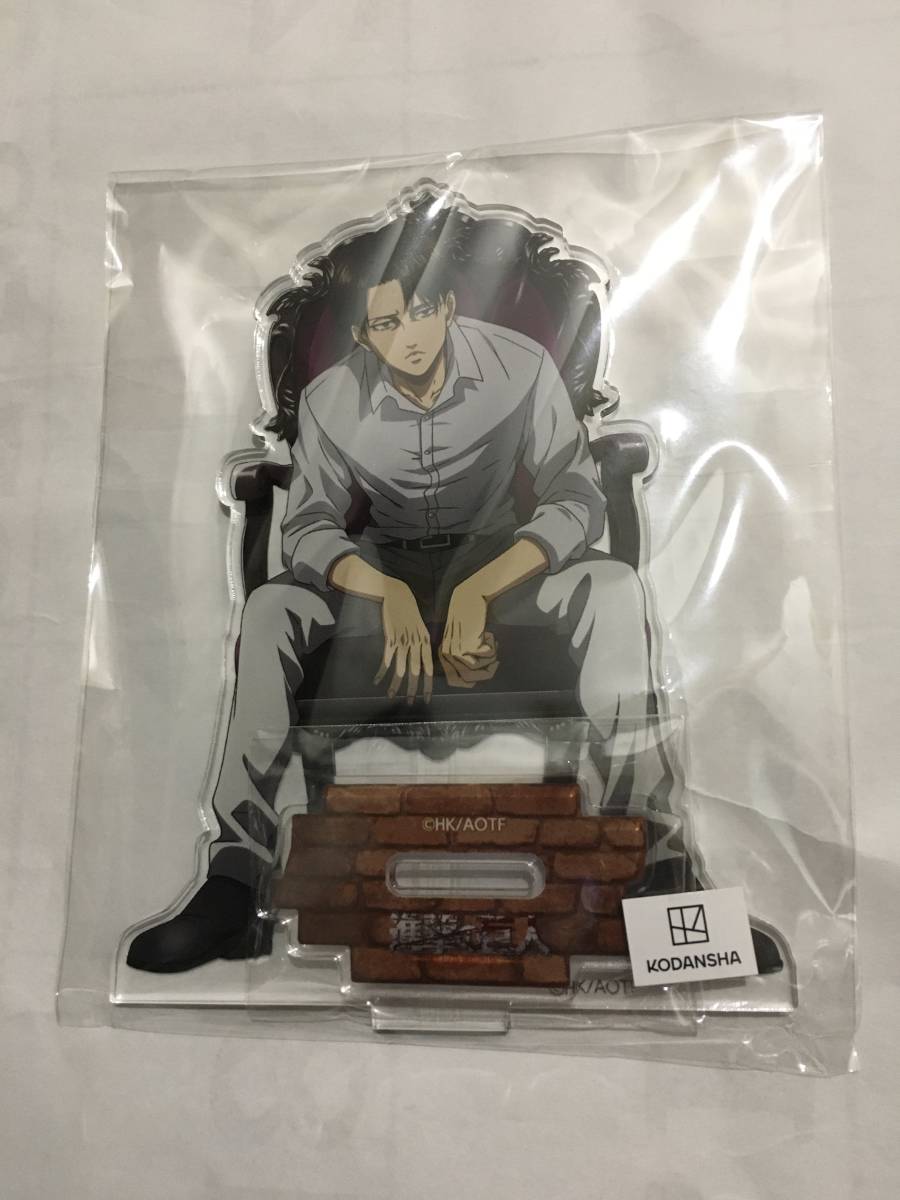 進撃の巨人 キャラウムカフェ アクリルスタンド リヴァイ拍卖