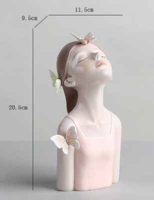 北欧と蝶の彫刻,モダンな家の装飾,リビングルーム,オフィス,フラワーアクセサリーを備えたクリエイティブな彫刻 8から12拍卖