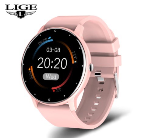 AndroidとiOS用のコネクテッドウォッチ,男性用リストバンド,スポーツ,タッチスクリーン,耐水性,ip67,Bluetooth,ケース付き 1から4拍卖