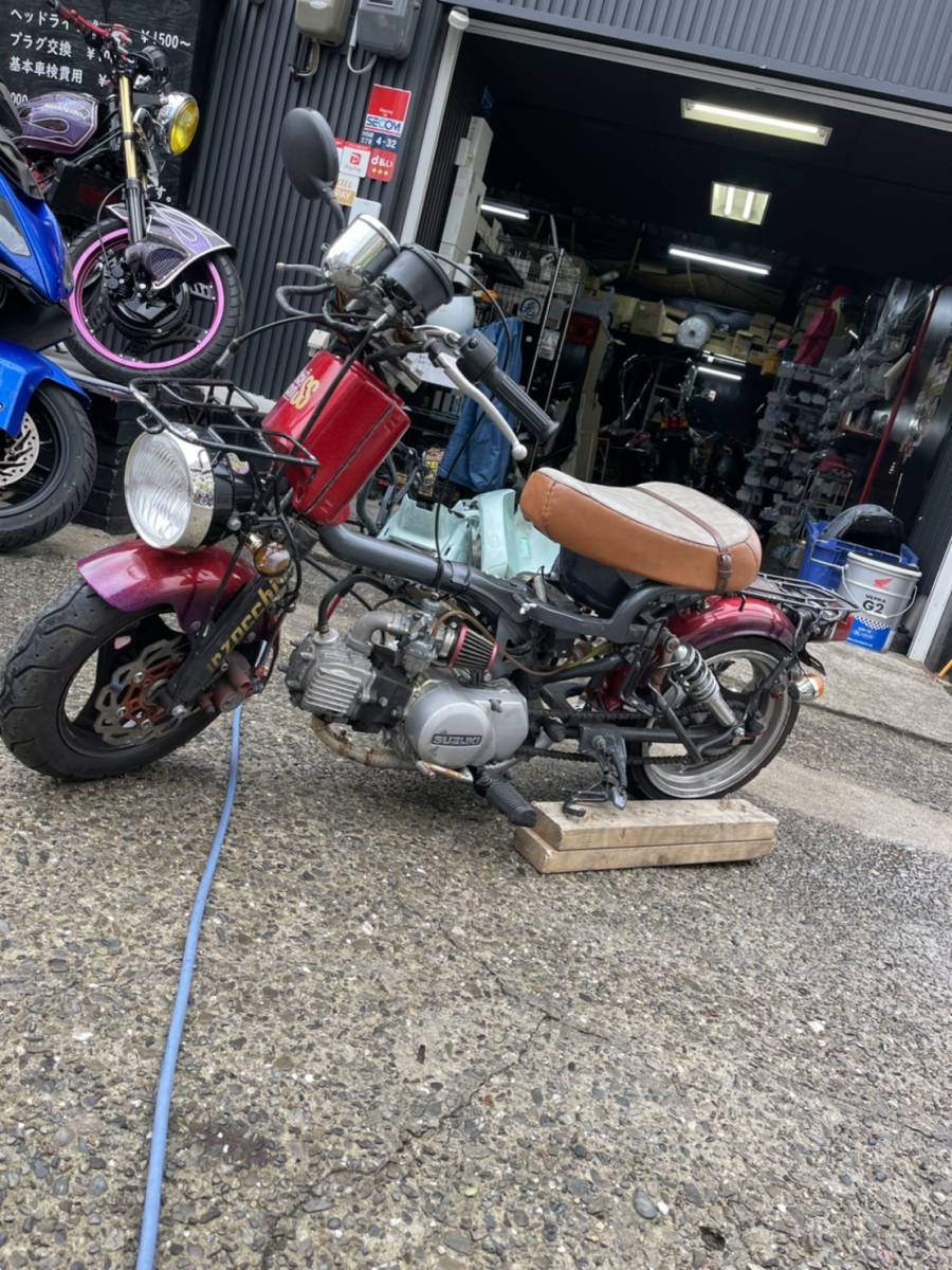 【4miniカスタム車両!】SUZUKI(スズキ) チョイノリSS(レッド&ブラック)拍卖