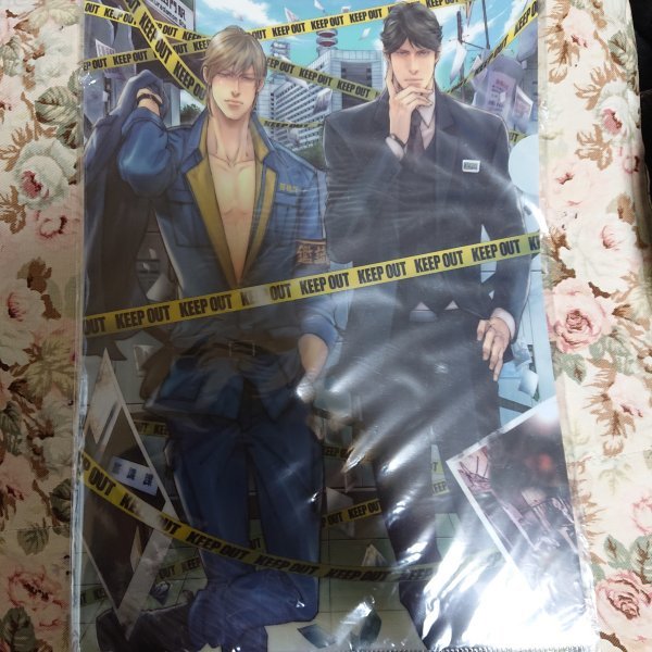 非売品★BL小山田あみ「デンパ男とオトメ野郎」コミコミスタジオA4クリアファイル拍卖