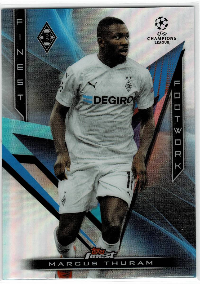2020-21 Topps Finest UEFA Champions League Marcus Thuram Finest Footwork拍卖