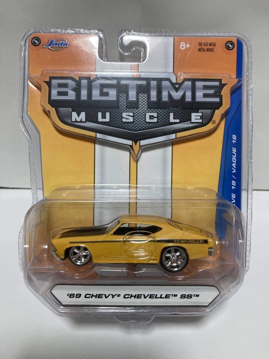 【レア】1/64 Jada Toys '69 CHEVY CHEVELLE SS拍卖