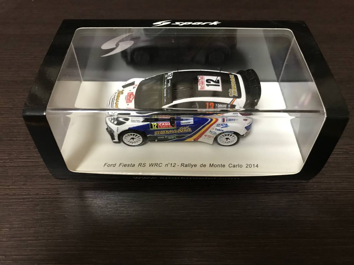 1/43 Spark フォード フィエスタ RS WRC #12 F.デルクール組 ラリー・モンテカルロ 2014拍卖