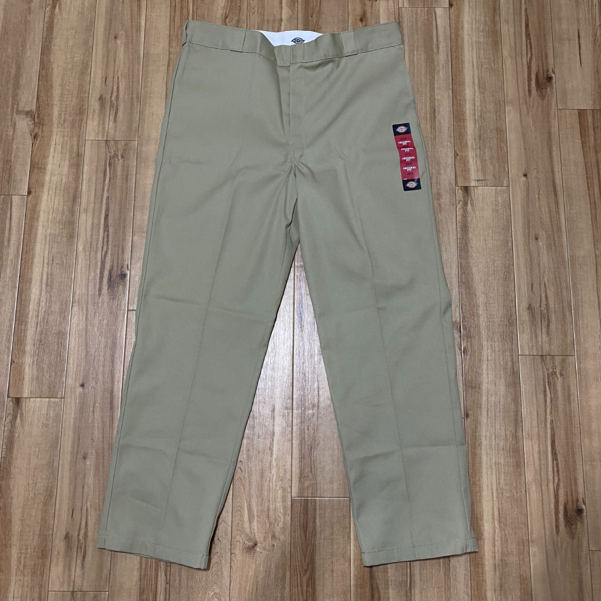 「ディッキーズの代名詞」Original 874 「W34/L30」 USA正規品 ワークパンツ Dickies カーキ (KH) TCツイル生地 スケーター ストリート 90s拍卖
