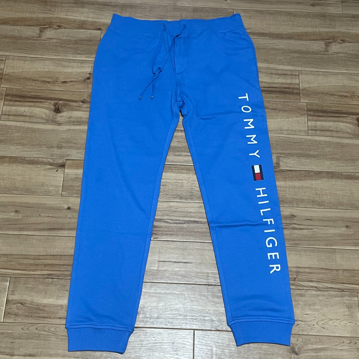 【 TOMMY HILFIGER 】トミーヒルフィガー USA正規品 ロゴスウェットパンツ スウェット ストリート ベーシック スカイブルー 〈XL〉拍卖
