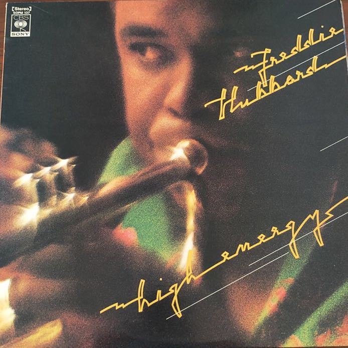 LP■JAZZ/FREDDIE HUBBARD/HIGH EN ERGY/SOPM 137/解説カード入/フュージョン/フレディハバード拍卖