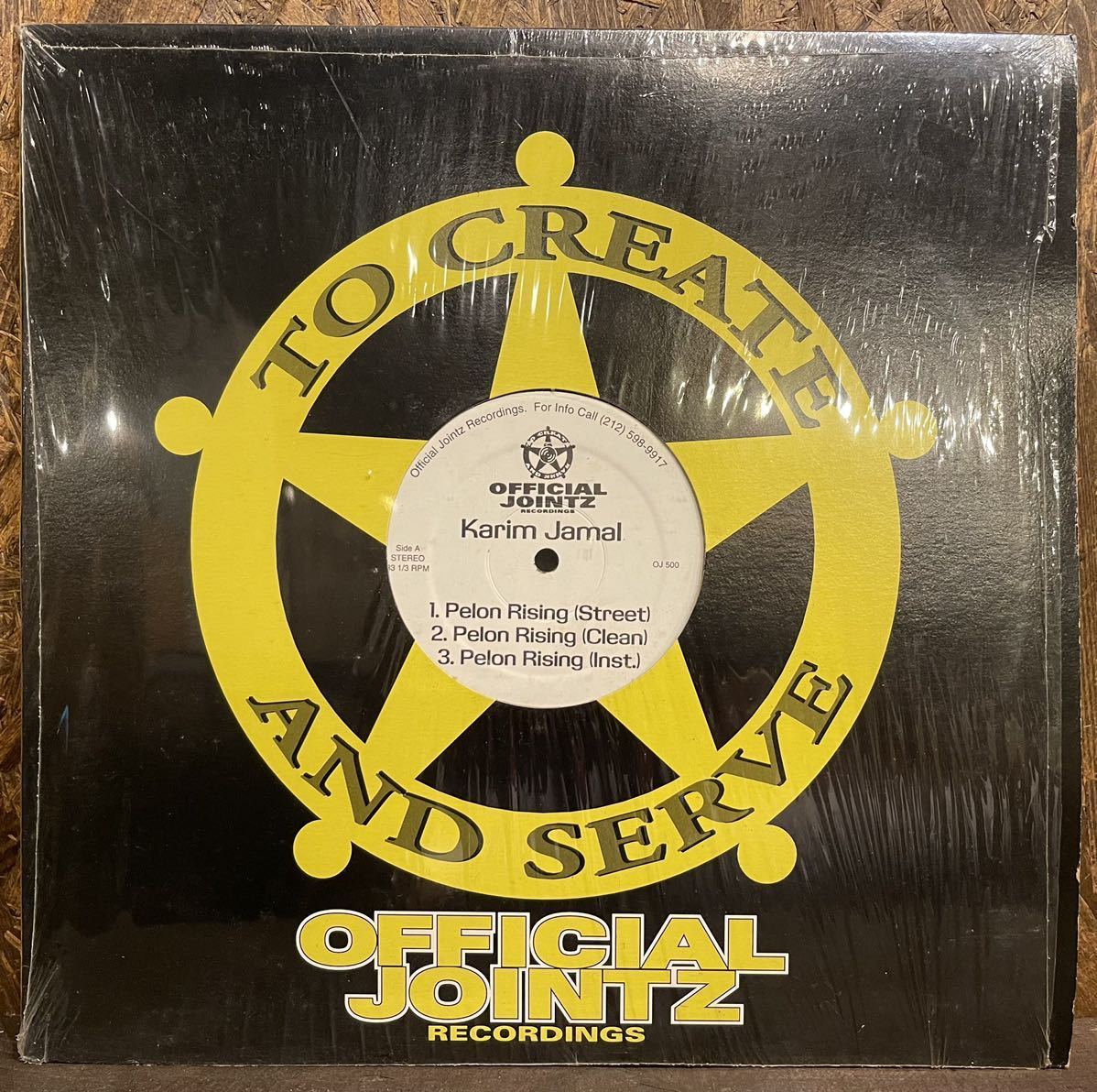 【US盤/Hip Hop/盤質(EX-)/12inch】Karim Jamal Pelon Rising / Ghetto Appeal / 試聴検品済拍卖