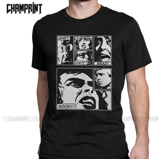 ロッキーホラーショー Tシャツ ブラック Lサイズ拍卖