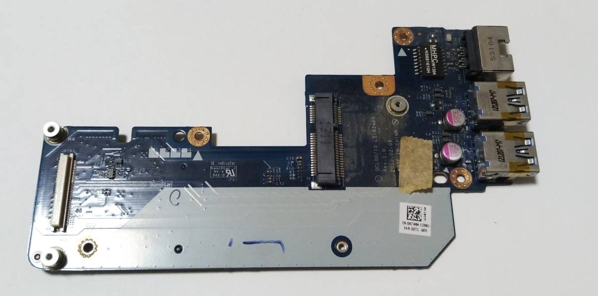 Inspiron 15R 5520 P25F P25F001 修理パーツ 送料無料 USB基盤拍卖