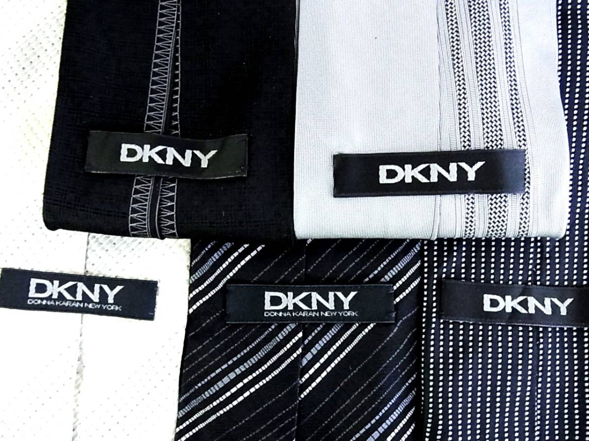 ■即決セール■J0584■ 5本セット全て 【DKNY】ダナキャラン ニューヨークのネクタイ拍卖