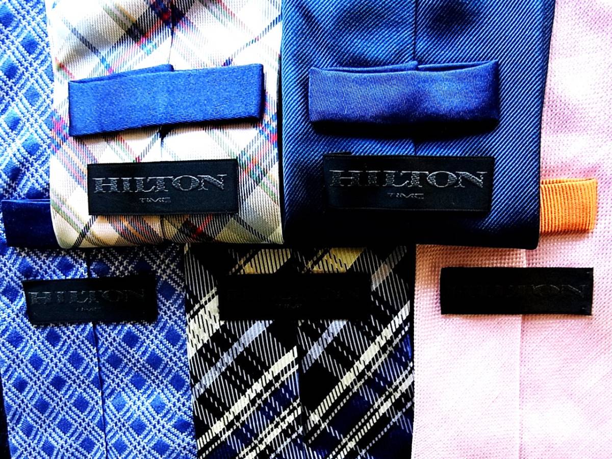 ■即決セール■J0721■ 5本セット全て ヒルトン【HILTON】ネクタイ拍卖