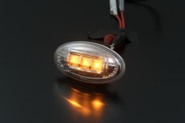REIZ HE33S ラパン LED クリスタル サイドマーカー クリアレンズ拍卖