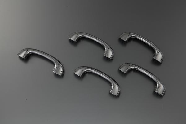 120プラド アシストグリップ カーボン調 交換式 5PSET ランクル拍卖