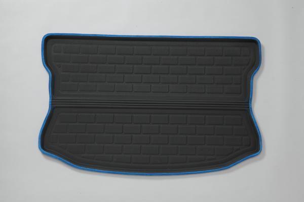 在庫処分 NHP10アクア 3Dラバー ラゲッジトレイ ブラック×ブルー拍卖