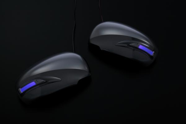 NGJ10/KGJ10 IQ LEDウインカーミラー フットランプ付 サテン 青拍卖