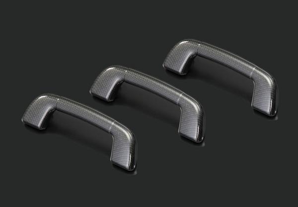 L550/560 ムーヴ ラテ 交換式 アシストグリップ カーボン調 3P拍卖