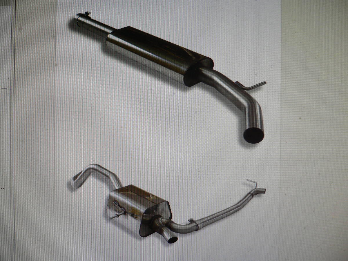 ★FOX純正品 メガーヌ4 純正テールエンド使用 フロント+リアマフラー RE083000-VSD+RE083003-001 ルノー⑳拍卖