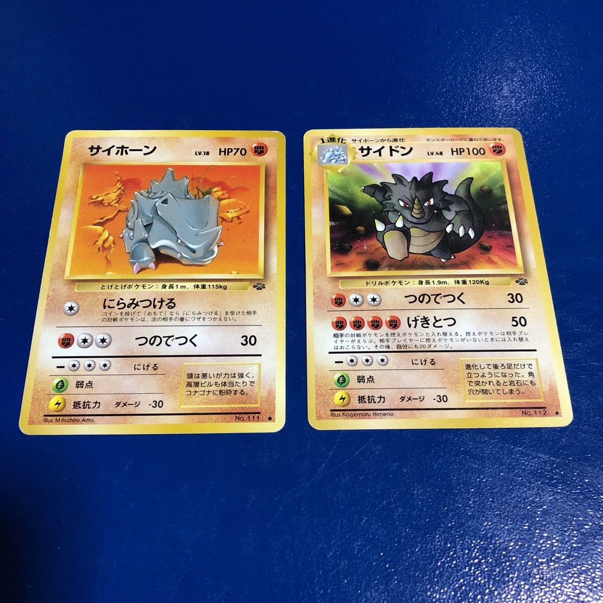 ポケモンカード 旧裏面 サイホーン サイドン拍卖
