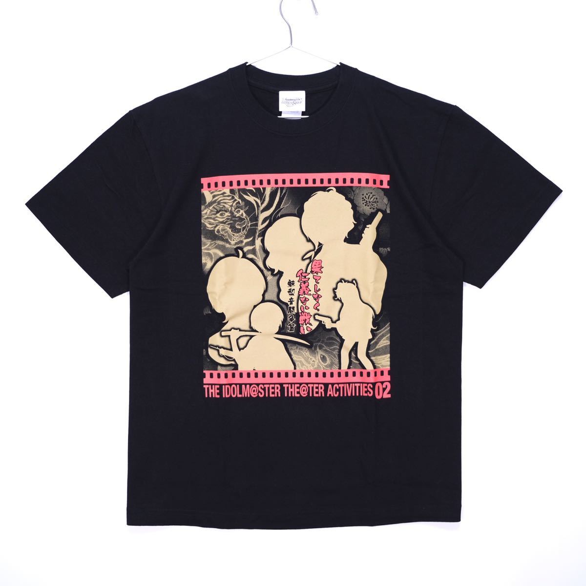 【送料無料】THE IDOLM@STER MILLION LIVE!/アイドルマスター ミリオンライブ!/果てしなく仁義ない戦い 魅梨音闘争篇 Tシャツ/ブラック/L拍卖