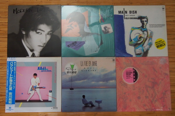 即決 999円 G 吉川晃司 LP 6枚 格安セット拍卖