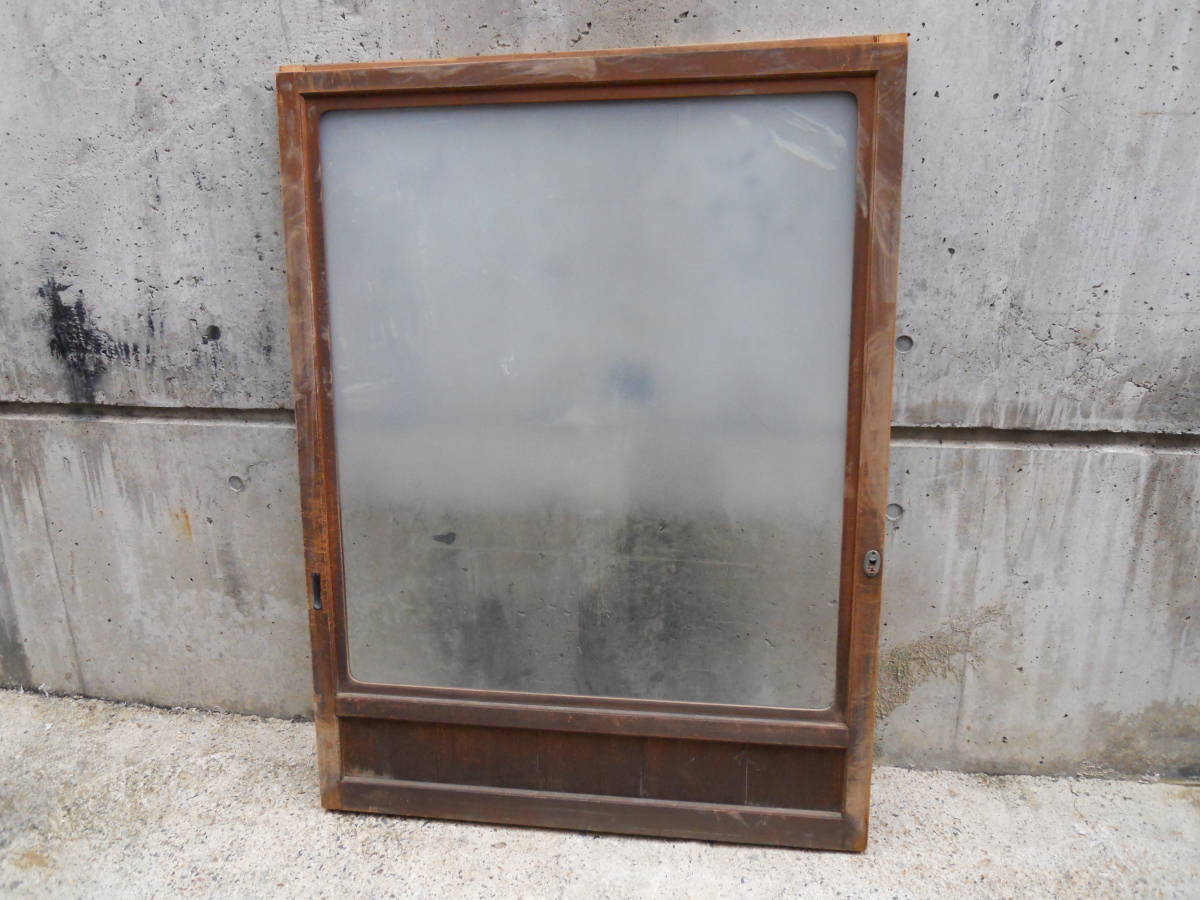 最終値下げ!M7875 京都古民家50~100年前の木製引戸 高131cm横97.5cm奥3cm 【送り先は会社 事務所 店舗限定】【個人様は西濃運輸局留め】拍卖