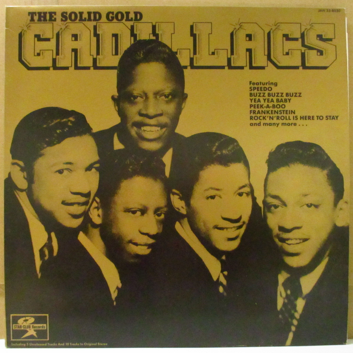 CADILLACS-The Solid Gold Cadillacs (Sweden Orig.LP)拍卖