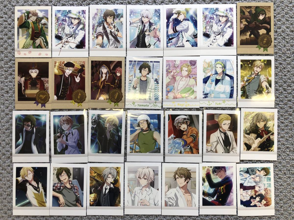 ☆送料無料☆アイドリッシュセブン【まとめ大量】サインカード含むぱしゃこれカード28枚セット拍卖