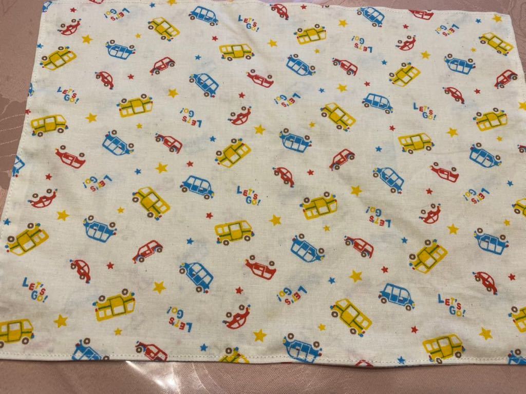 No.6 裏付ランチョンマット ハンドメイド 25x35 車柄 男の子拍卖