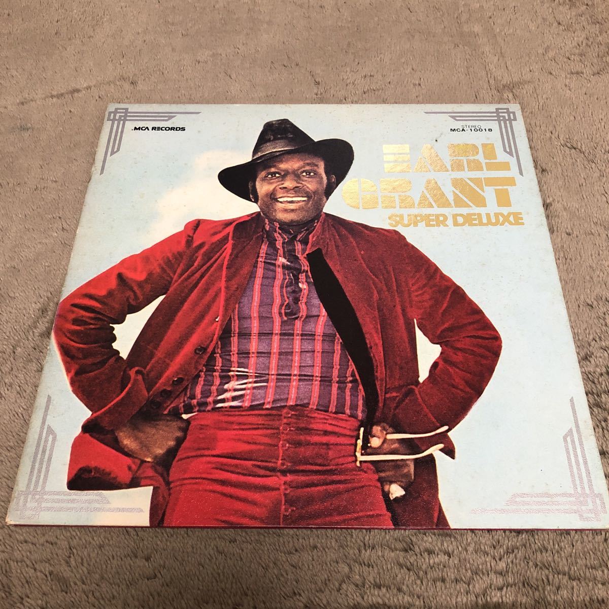 EARL GRANT アールグラント / SUPER DELUXE スーパーデラックス / LP レコード / MCA10018 / 洋楽ジャズ /拍卖