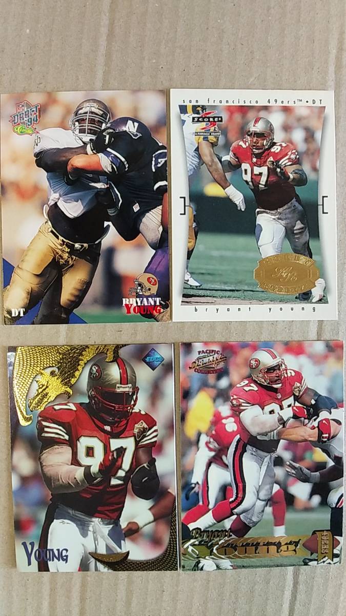 NFLカード BRYANT YOUNG 色々11種 RC1 49ナーズ DT拍卖