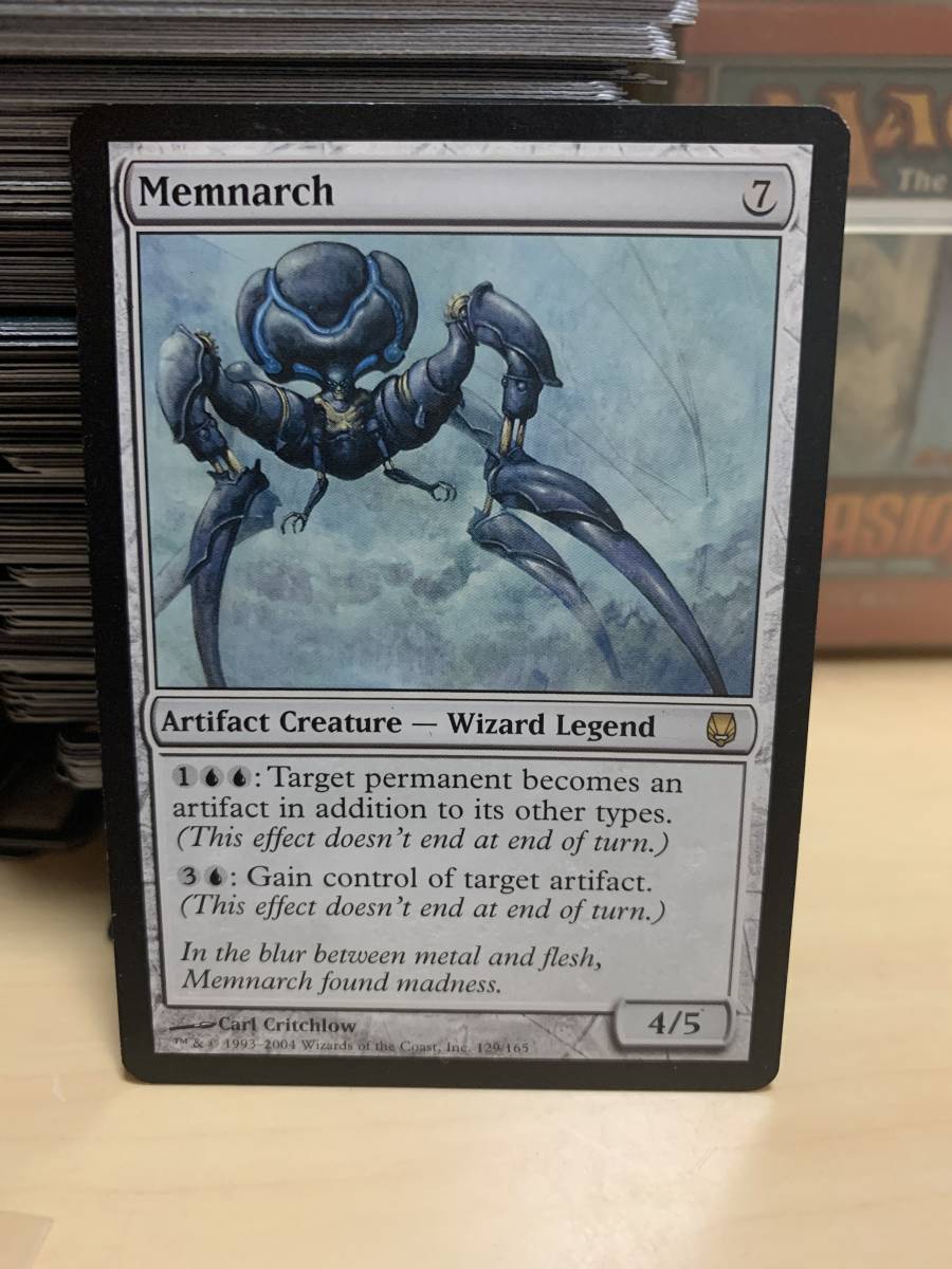 ダークスティール 初版 メムナーク/Memnarch 英語版 プレイド品拍卖