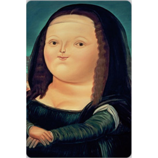 A3488 メタル サイン 金属 ブリキ 看板 プレート 店 絵画 名画 ダヴィンチ モナリザ パロディ おもしろ ジョーク 景品 5630拍卖