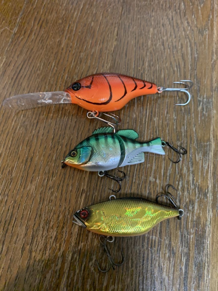 JACKALL(ジャッカル) ギルクラ 加藤誠司サイン入りとTN60とベビーギロン 3個セット売り。拍卖