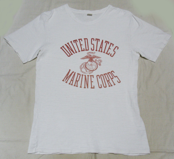 L【マリンコープス/Tシャツ】アメリカ海兵隊 PATCHII 今城メリヤス 和歌山 日本製 ヴィンテージ 米軍 古着拍卖