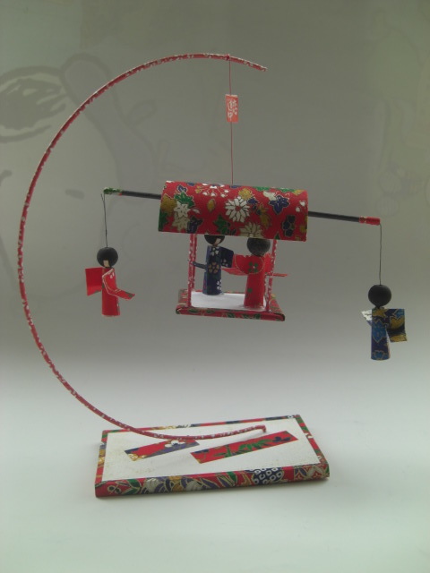 恋道中 つるし飾り 和風 人形 置物 レトロ拍卖