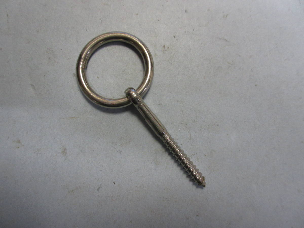 ステンレス/丸カンスクリュー/SR-5/水本機械製作所/ステンレス金具/チェーン/ロープ/連結金具/金具/ジョイント 拍卖