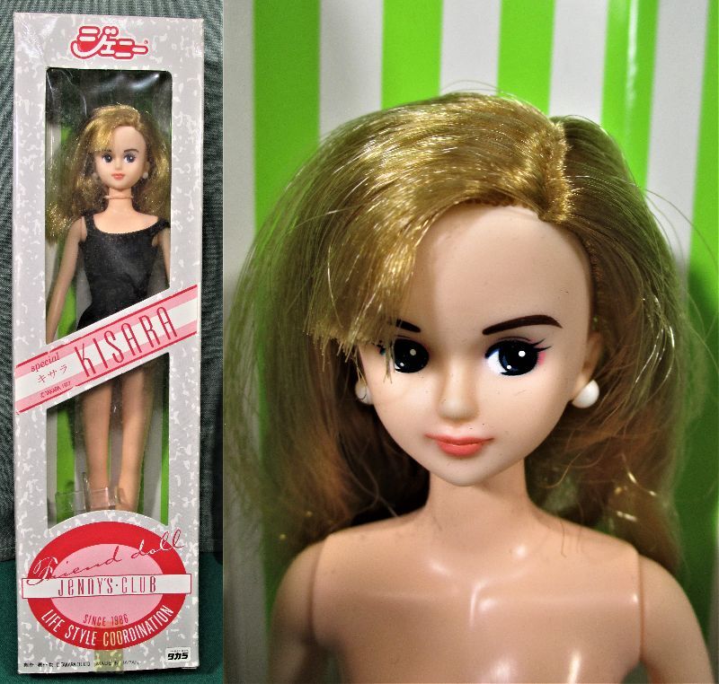 タカラ ジェニーズクラブ ジェニーフレンド special KISARA キサラ (黒レオタード) 1987 LIFE STYLE COLLCTION 大徳寺 貴更 ●0323拍卖