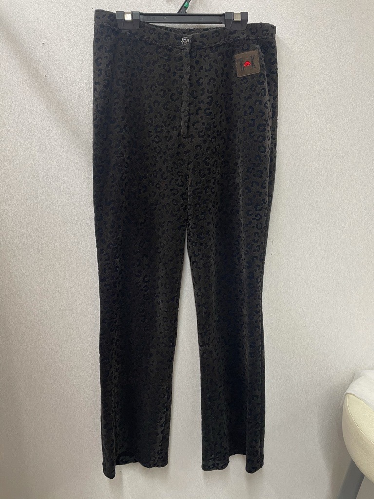 送料無料!伊太利屋(イタリヤ)レーヨン100%/アニマル柄/パンツ☆サイズ11号拍卖